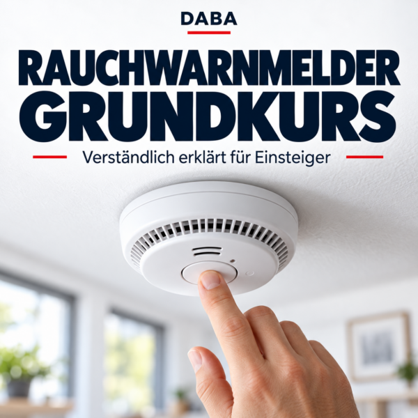 Rauchwarnmelder – Grundkurs